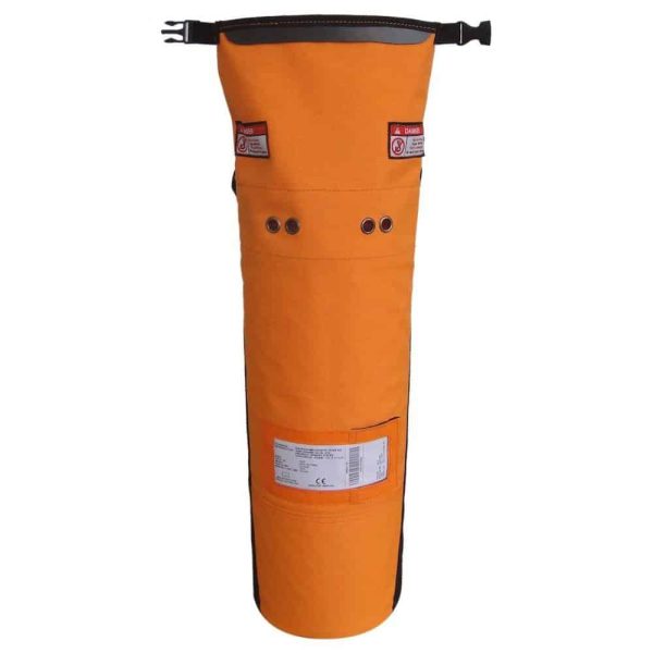 EMG ROUND TALL MINI TOOL LIFTING BAG, ORANGE (WLL=25kg), hijstas met wll