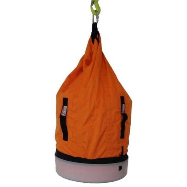 EMG ROUND LARGE DIAMETER LIFTING BAG (WLL=80kg), ORANGE, hijstas met wll