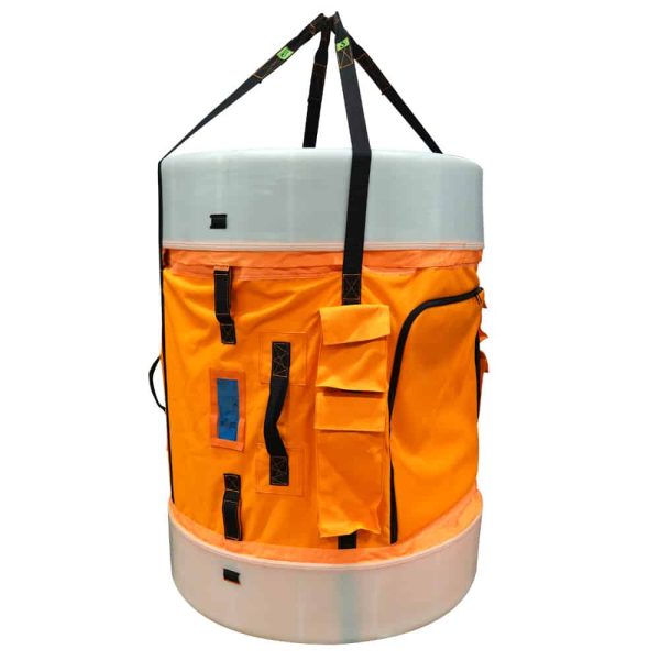 EMG CYLINDER-SHAPED TOOL STATION LIFTING BAG (WLL=200KG), hijstas met wll