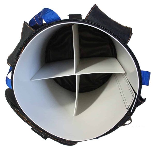 EMG ROUND LIFTING BAG BUCKET FOR ROPE ACCESS (WLL=25KG), hijstas met wll