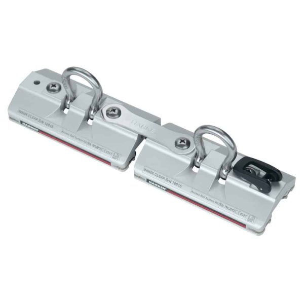 Harken 27mm ACCESS RAIL 2 WAGENS MET HARP, horizontaal