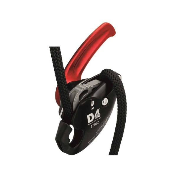 ISC D4PRO DESCENDER, BLACK, afdaalapparaat