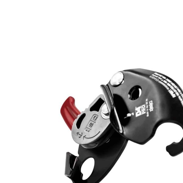 ISC D4PRO DESCENDER, BLACK, afdaalapparaat