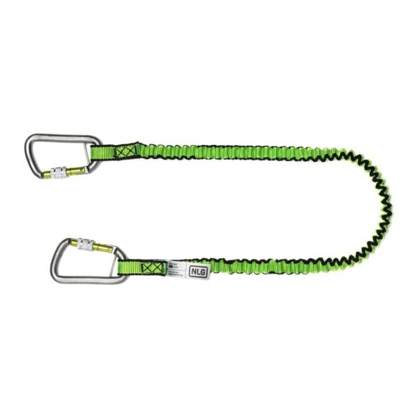 NLG GO BUNGEE TOOL LANYARD, TWIN CARABINER, gereedschapsborging