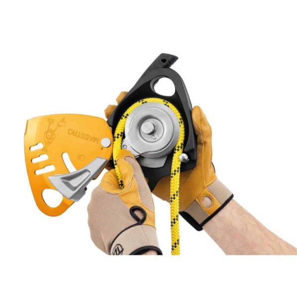 Petzl MAESTRO S (SMALL), takelset afdaalapparaat