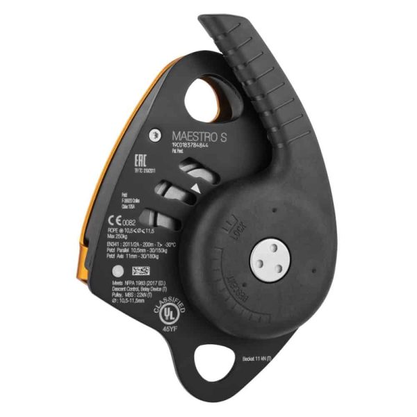 Petzl MAESTRO S (SMALL), takelset afdaalapparaat