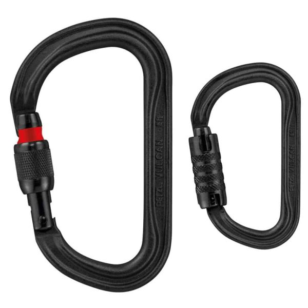 Petzl VULCAN, BLACK, karabijnhaak