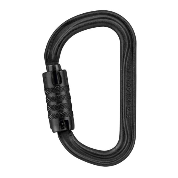 Petzl VULCAN, BLACK, karabijnhaak