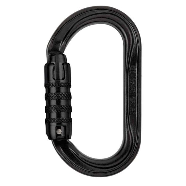 Petzl OXAN, BLACK, karabijnhaak