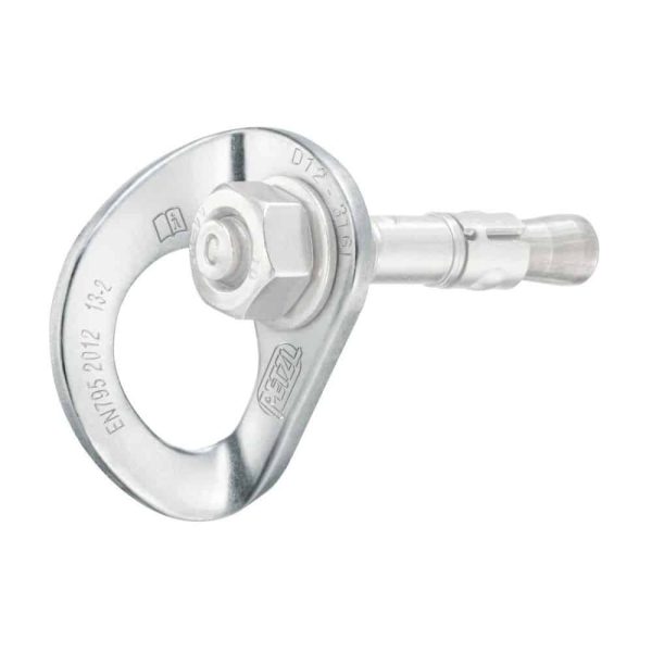 Petzl COEUR STAINLESS, vaste ankerpunten