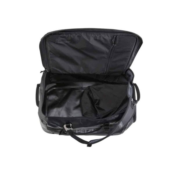 Petzl DUFFEL 65 BLACK, opbergen reistas