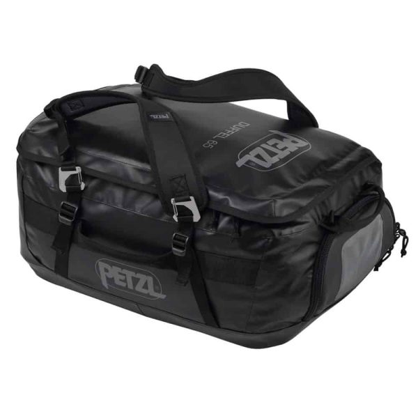 Petzl DUFFEL 65 BLACK, opbergen reistas