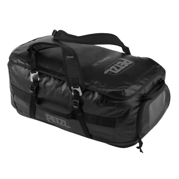 Petzl DUFFEL 85 BLACK, opbergen reistas