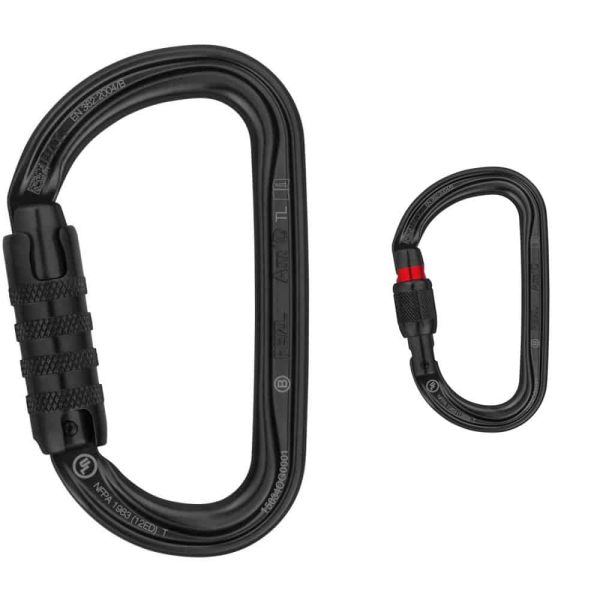 Petzl AM'D, BLACK, karabijnhaak