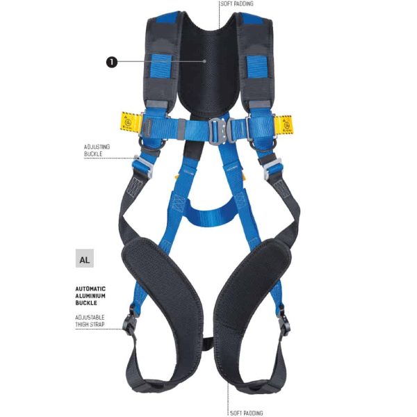 Protekt P12PRO PADDED FALL ARREST HARNESS, valgordel